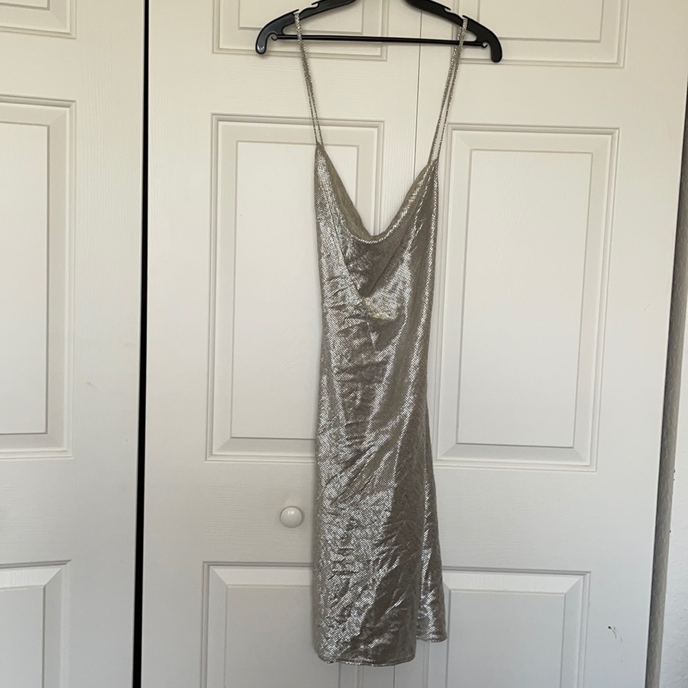 Victoria’s Secret Silver Dress / Night Gown M